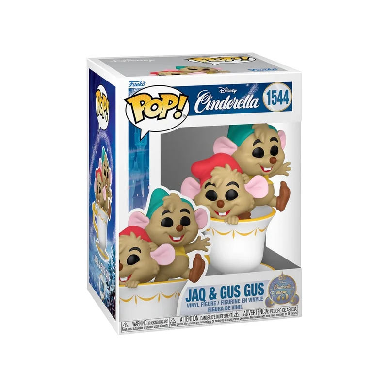 Jaq & Gus Gus #1544 Funko Pop - Cinderella 75th Anniversary