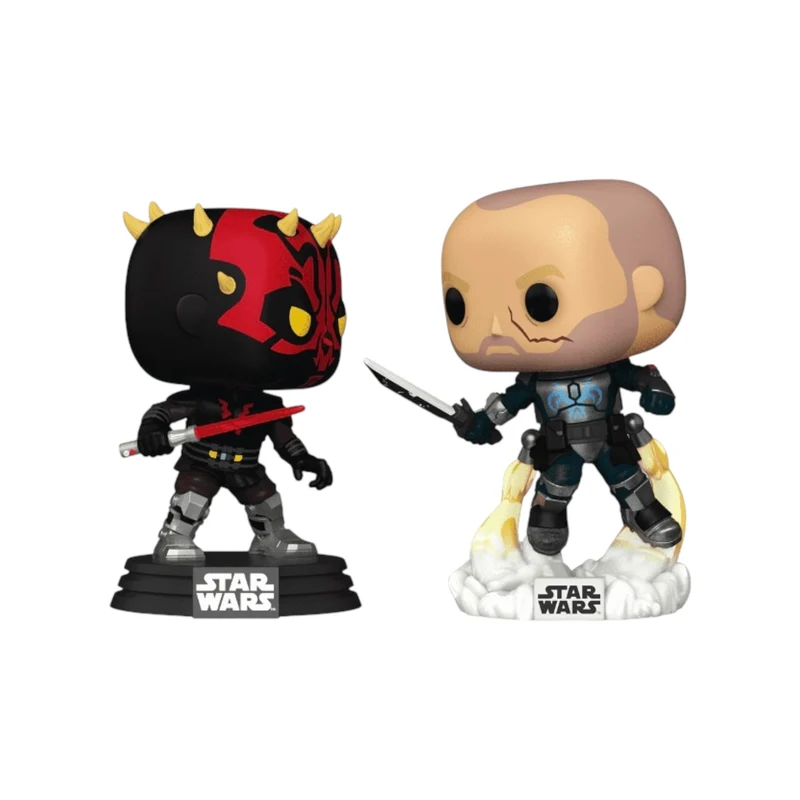 Darth Maul Vs. Pre Visla 2 Pack Funko Pop! - Star Wars: The Clone Wars - GameStop Exclusive