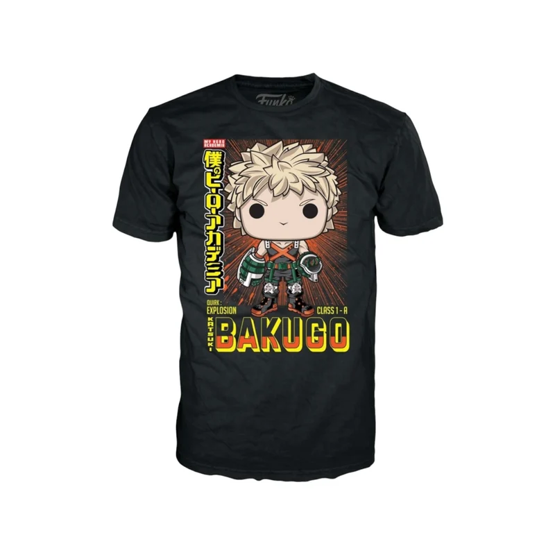 POP! & Tee: My Hero Academia - Katsuki Bakugo (Metallic)