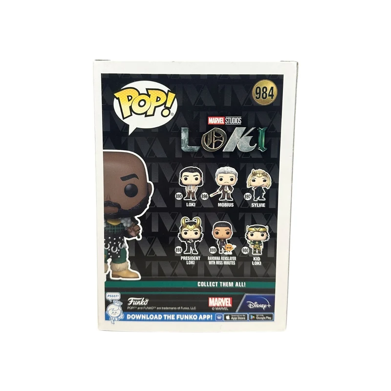 Boastful Loki #984 Funko Pop! - Loki - WonderCon 2022 Official Convention Exclusive - Condition 8.5/10