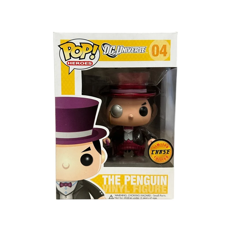 The Penguin #04 (Metallic Chase) Funko Pop! - DC Universe - 2014 Pop! - Condition 8.75/10