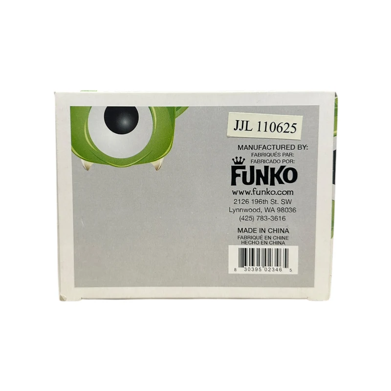 Mike Wazowski #05 (Glow Chase) Funko Pop! - Disney Series 1 - SDCC 2011 Disney Store Exclusive LE480 Pcs - Condition 6.5/10
