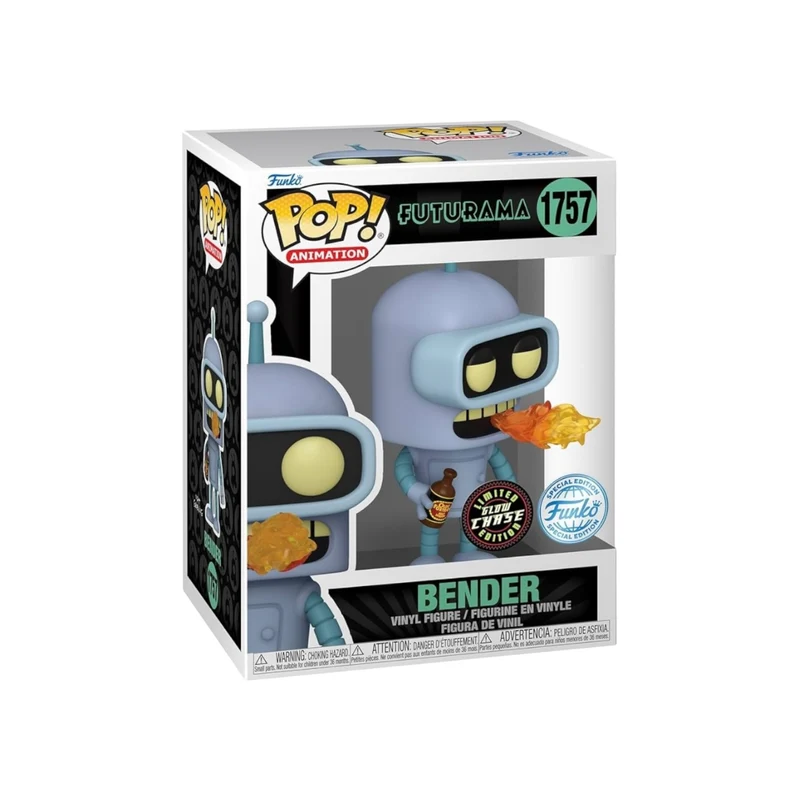 Bender #1757 Funko Pop! - Futurama - Special Edition - Chance of Chase