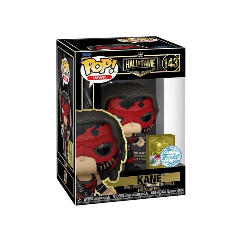 Kane #143 Funko Pop! - WWE: Hall of Fame - Special Edition