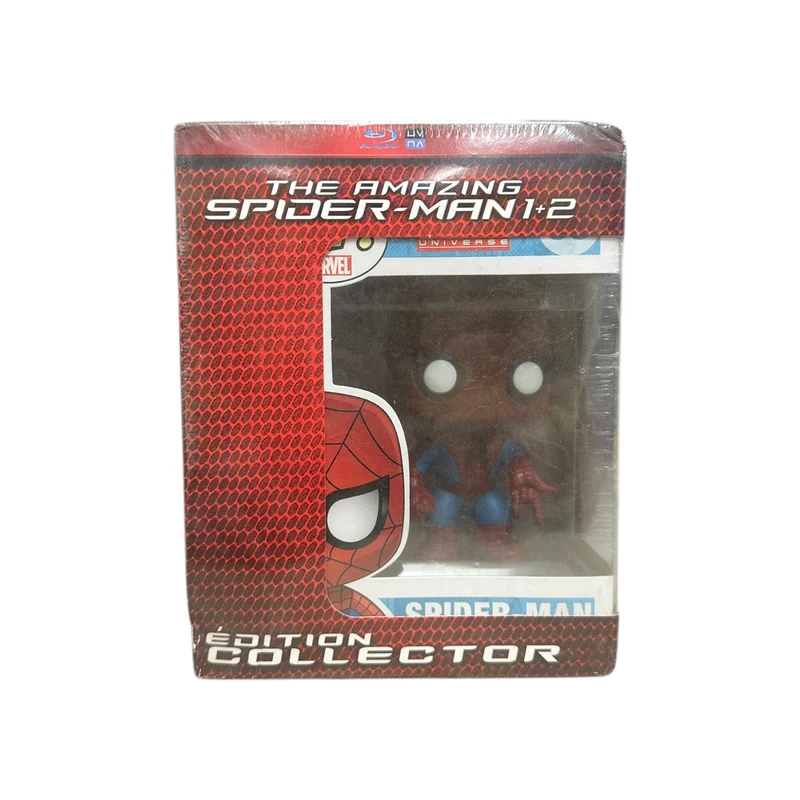 The Amazing Spider-Man 1+2 Funko Pop! Blu-ray Bundle - Marvel - Sealed - Condition 7/10
