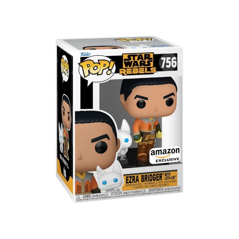Ezra Bridger with Loth Cat #756 Funko Pop! - Star Wars: Rebels - Amazon Exclusive