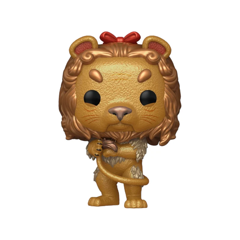 Cowardly Lion #1515 (Metallic Chase) Funko Pop! - The Wizard of Oz