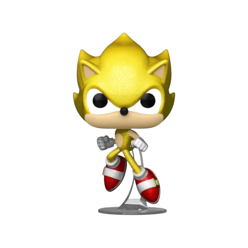 Super Sonic #923 Common & Chase Funko Pop Bundle! - Sonic The Hedgehog - Pop Figures Exclusive