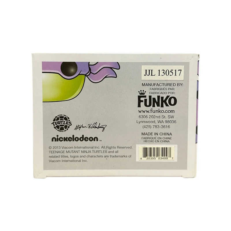 Donatello #60 (Metallic) Funko Pop! - Teenage Mutant Ninja Turtles - SDCC 2013 Exclusive LE1008 Pcs - Condition 7.5/10