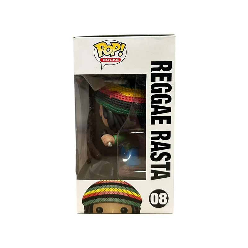 Reggae Rasta #08 (Green Jacket Chase) Funko Pop! - Rocks - 2010 Pop! - Condition 8/10