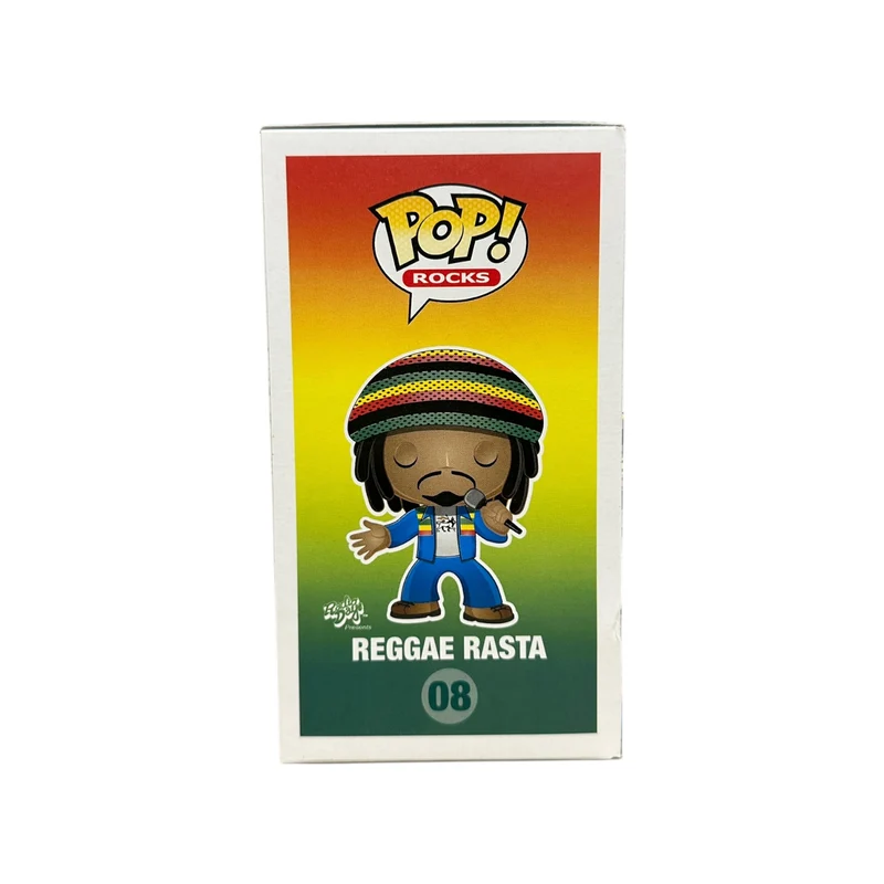 Reggae Rasta #08 (Green Jacket Chase) Funko Pop! - Rocks - 2010 Pop! - Condition 8/10