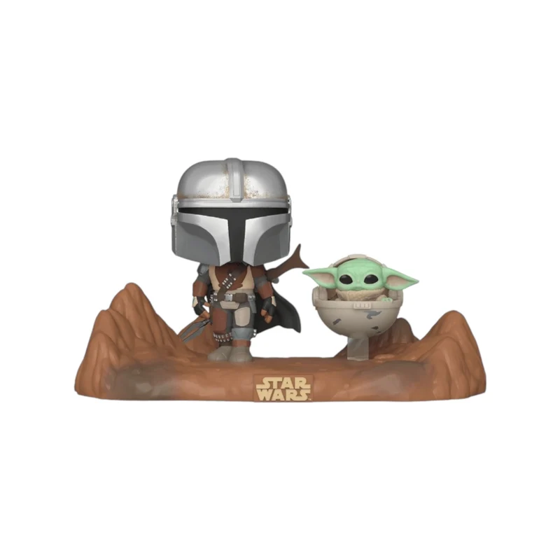 The Mandalorian with The Child #390 Funko Pop! Television Moments - Star Wars: The Mandalorian