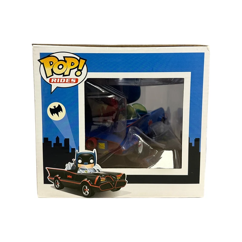 Batmobile #01 (Blue) Funko Pop Ride! - Batman: Classic TV Series - NYCC 2013 Exclusive - Condition 8.5/10