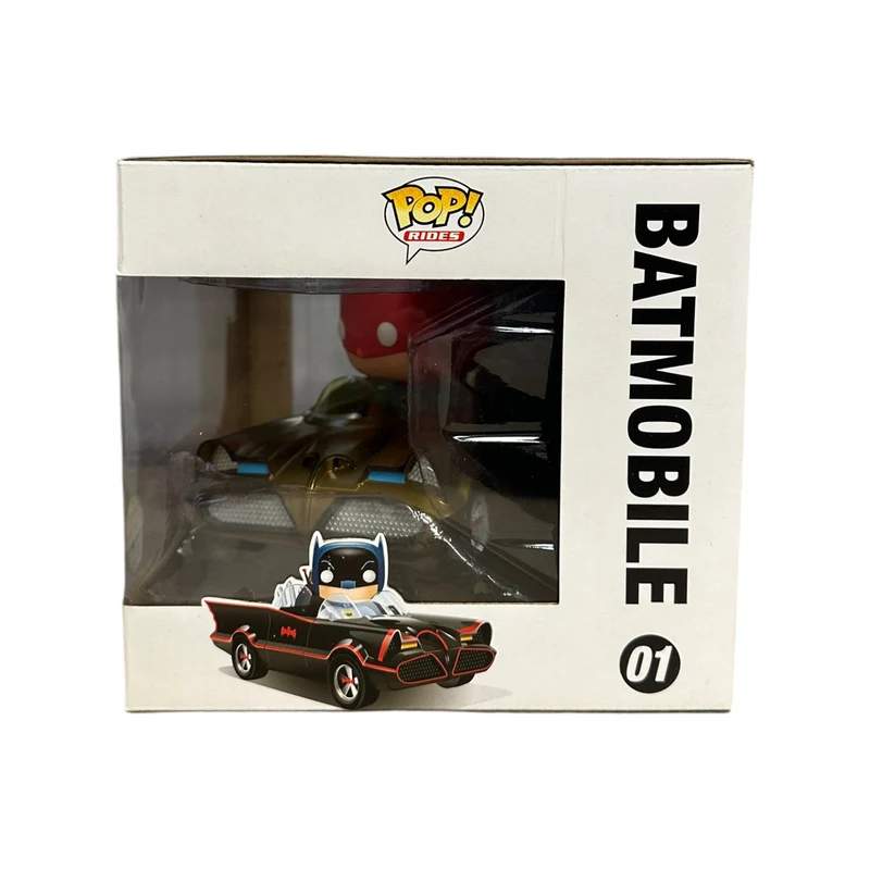 Batmobile #01 (Gold) Funko Pop Ride! - Batman: Classic TV Series - Toy Tokyo Exclusive - Condition 8/10