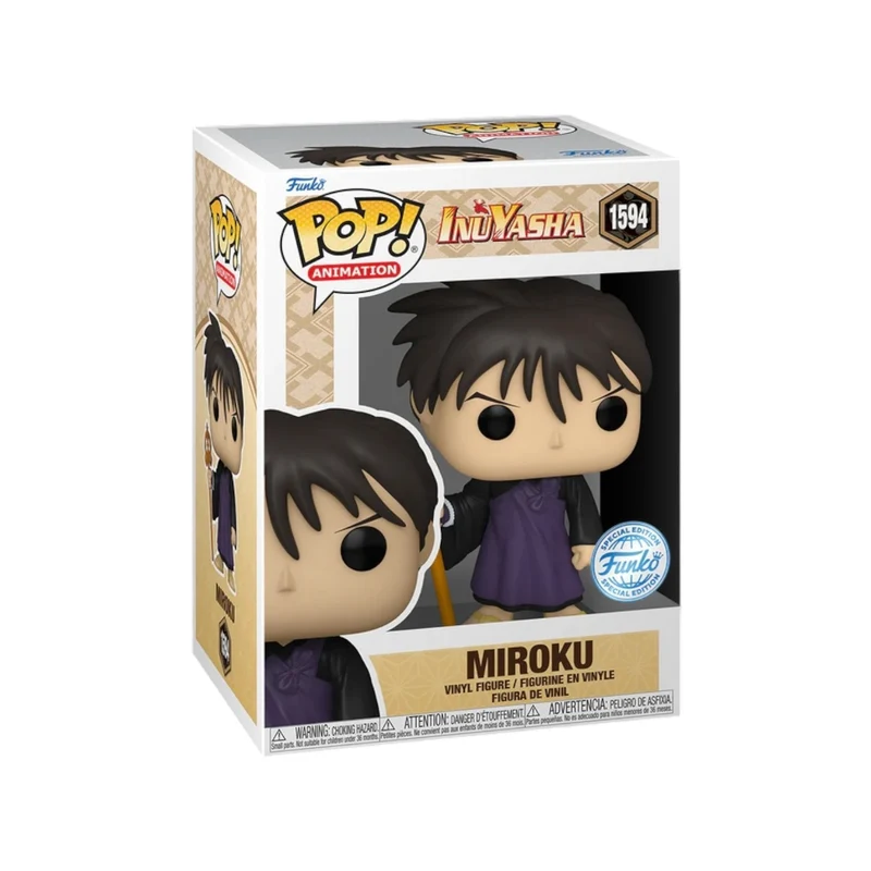 Miroku #1594 Funko Pop! - InuYasha - Special Edition