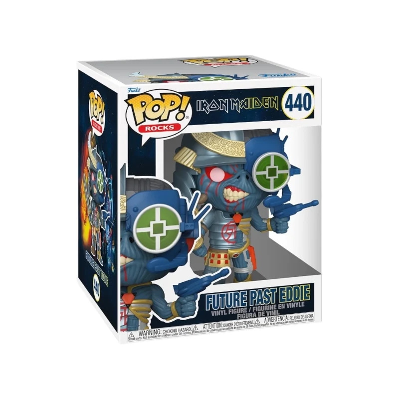 Future Past Eddie #440 Funko Deluxe Pop! - Iron Maiden - PREORDER