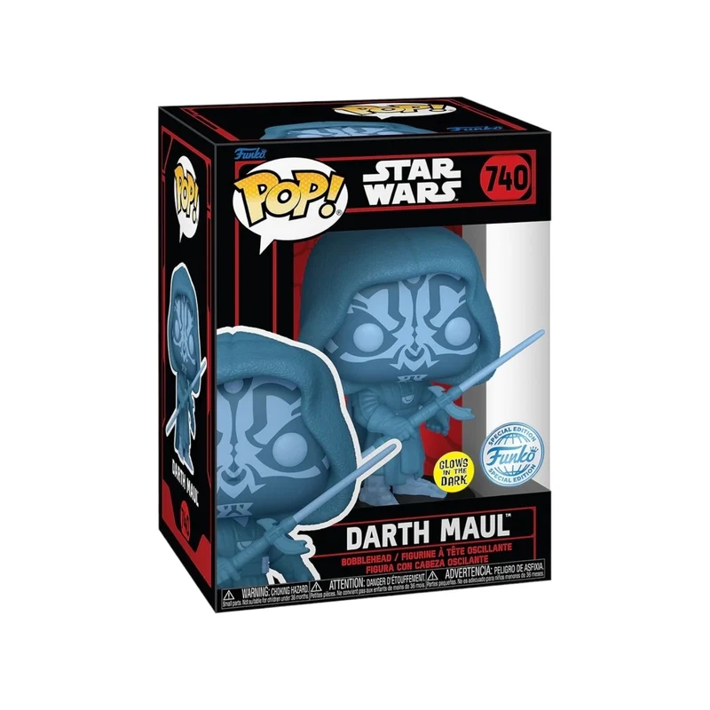 Darth Maul #740 (Glows in the Dark) Funko Pop! - Star Wars - Speciality Series