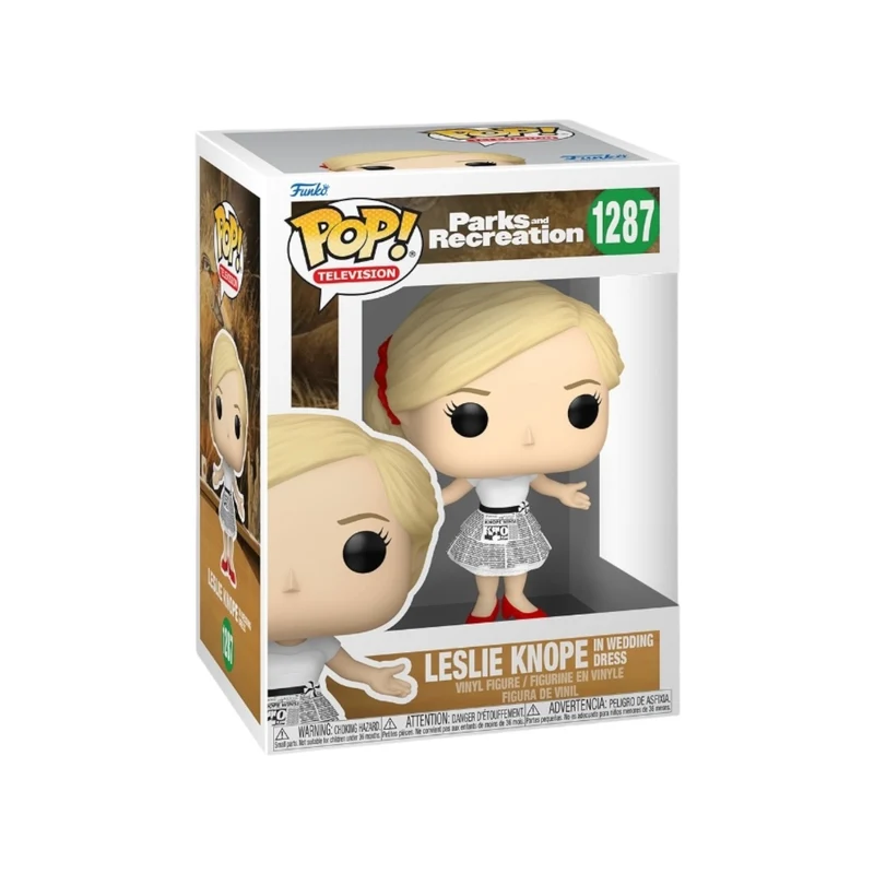 Leslie Knope in Wedding Dress #1287 Funko Pop! - Parks and Recreation