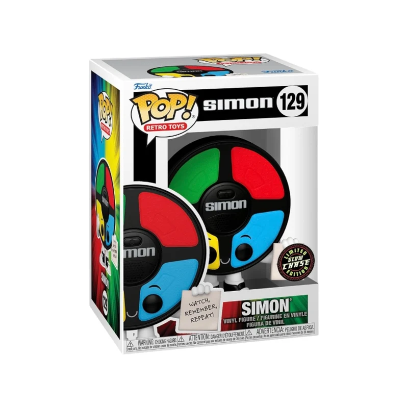 Simon #129 (Glow Chase) Funko Pop! - Retro Toys