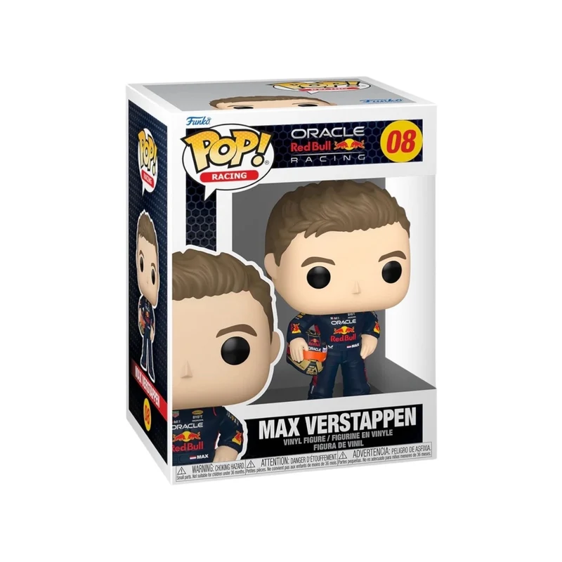 Max Verstappen #08 Funko Racing Pop! - Oracle Red Bull Racing