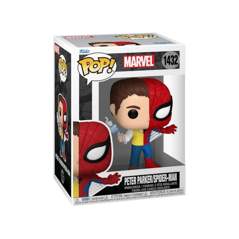 Peter Parker/ Spider-man #1432 Funko Pop! - Marvel Split Character