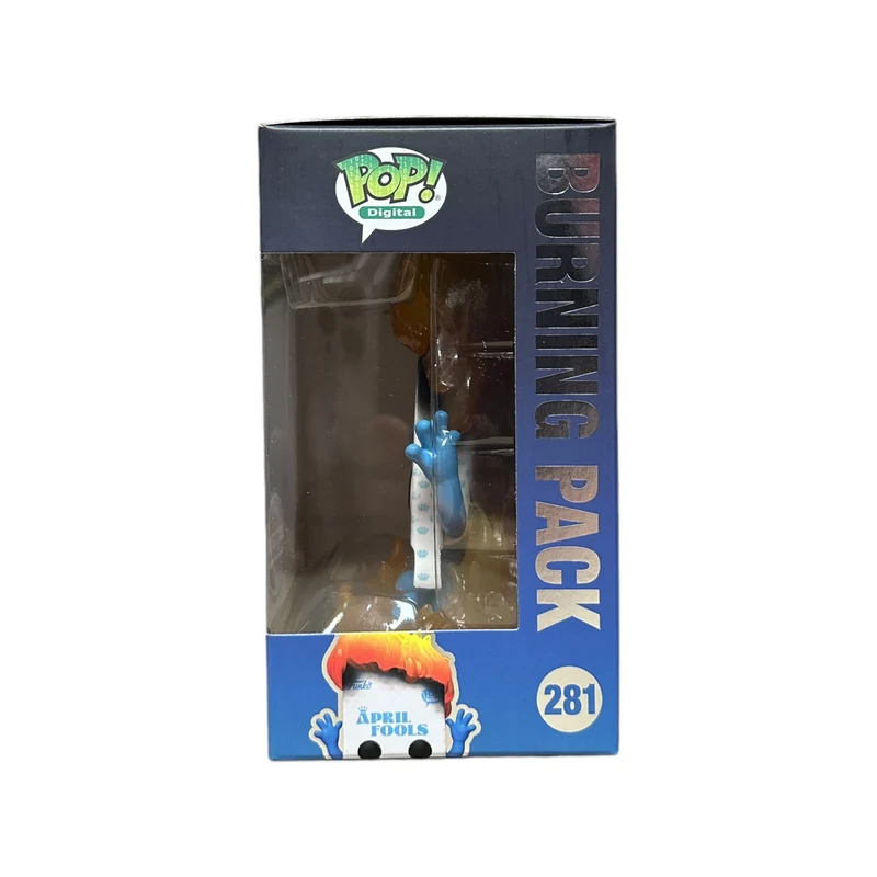 Burning Pack #281 Funko Pop! - April Fools - NFT Release Exclusive LE1400 Pcs - Condition 9/10