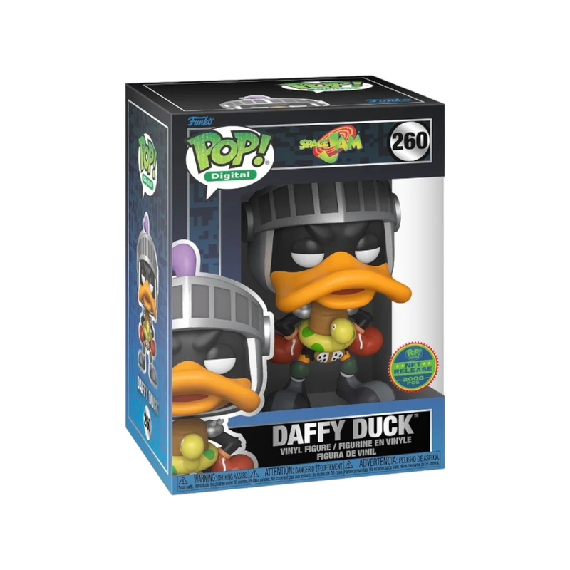 Daffy Duck #260 Funko Pop! - Space Jam - NFT Release Exclusive LE2000 Pcs