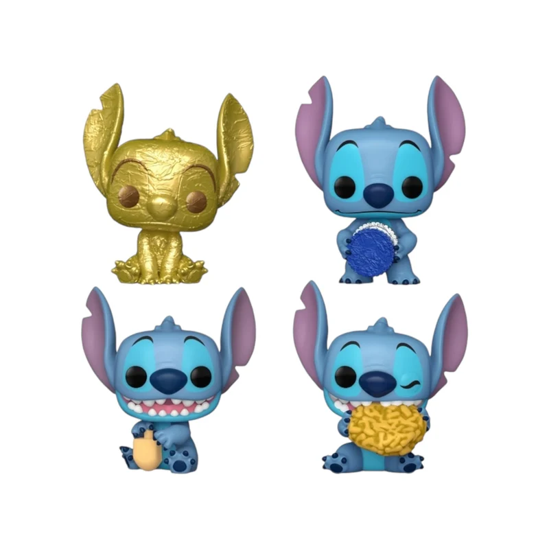 Stitch 4 pack Funko Pocket Pop! - Happy Hanukkah