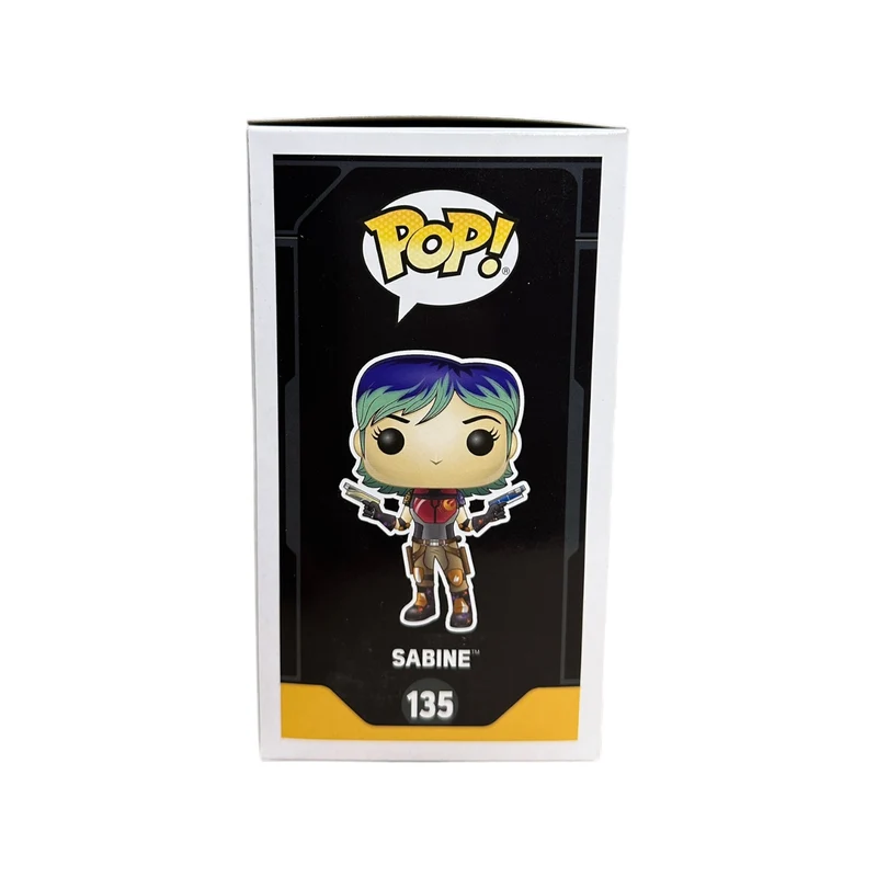 Sabine #135 (Unmasked) Funko Pop! - Star Wars: Rebels - 2016 Pop! - Condition 8.5/10