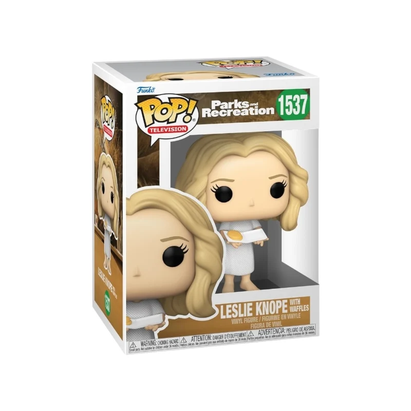 Leslie Knope with Waffles #1537 Funko Pop! - Parks And Recreation