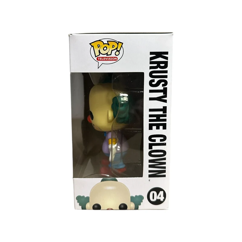 The Simpsons Original Funko Pop Set! - Homer #01, Marge #02, Bart #03, Krusty The Clown #04 - 2011 Pop! - Condition 8-8.5/10