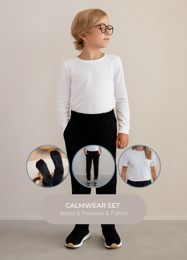 Calmwear Set - Boys & Girls | Socks -Trousers & Longsleeve