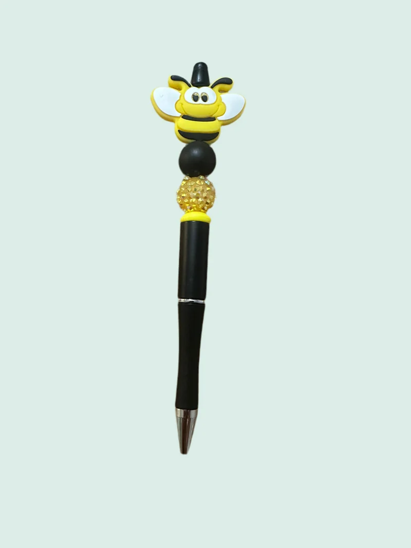 Custom beaded pen