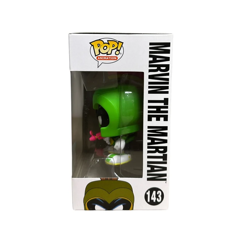 Marvin The Martian #143 (Neon Lime) Funko Pop! - Duck Dodgers - SDCC 2017 Saturday Morning Cartoons Exclusive LE1000 Pcs - Condition 9/10