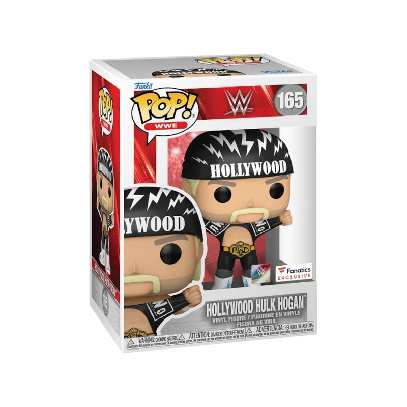 Hollywood Hulk Hogan #165 Funko Pop! - WWE - Fanatics Exclusive