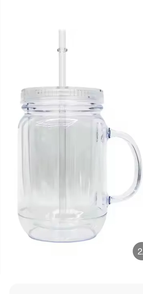 20 oz snow globe w/handle
