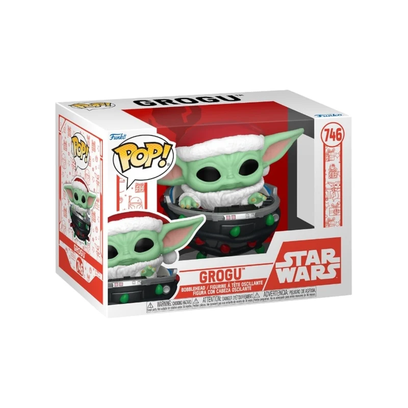 Grogu in pram #746 Funko Pop! - The Mandalorian Holiday - Star Wars