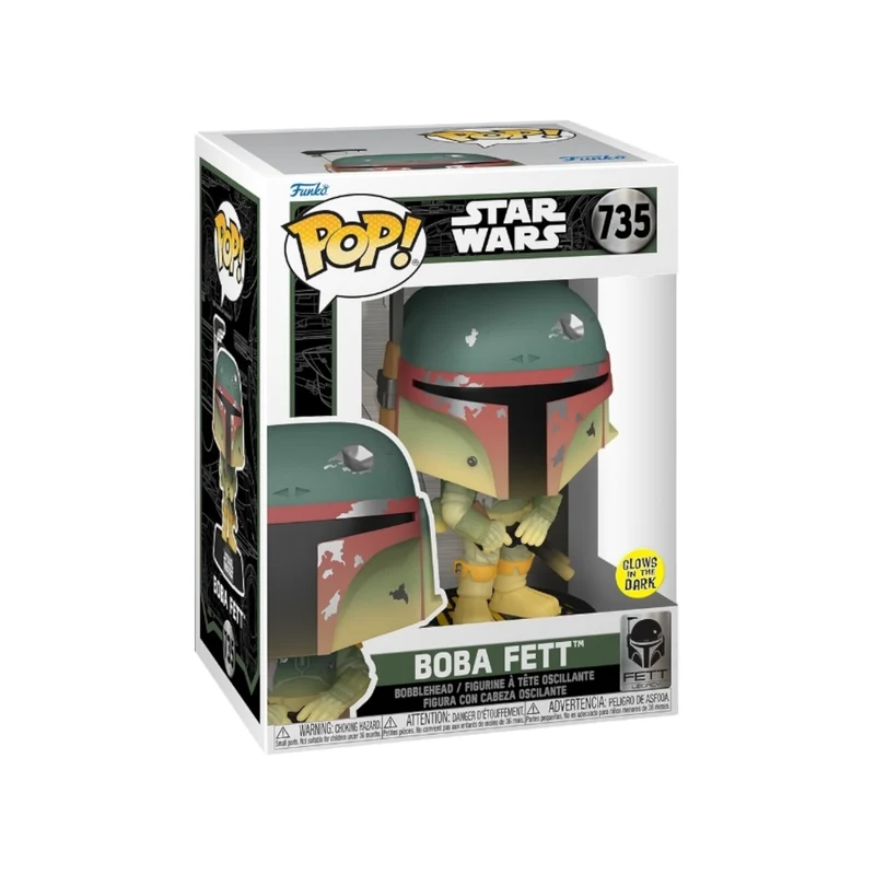Boba Fett #735 (Glow in the dark) Funko Pop - Star Wars - Fett Legacy