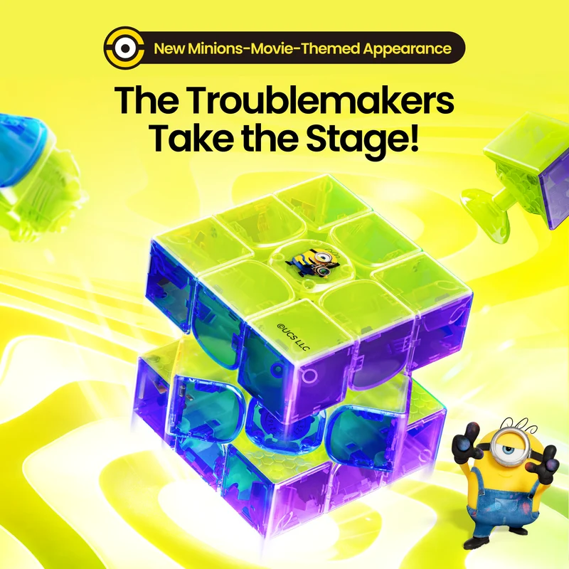 GAN16 ui MagLev MAX UV 3x3 (Minions Edition, Smart Cube)