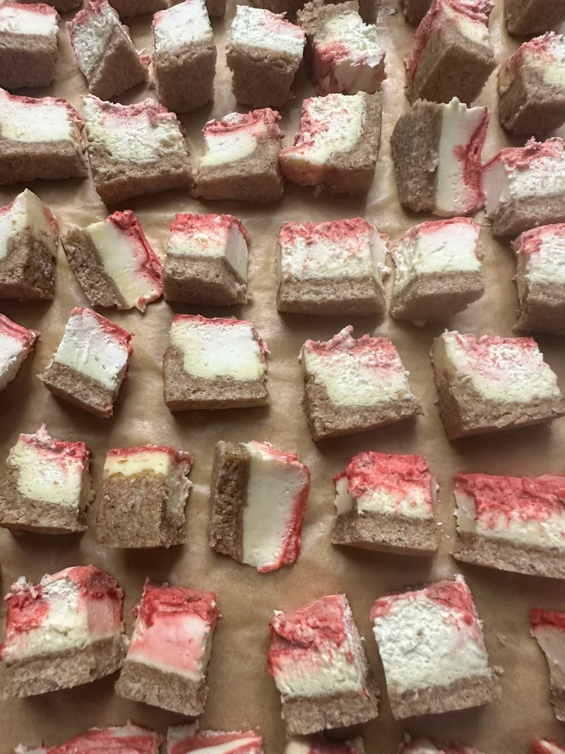 Freeze dried Strawberry Cheesecake