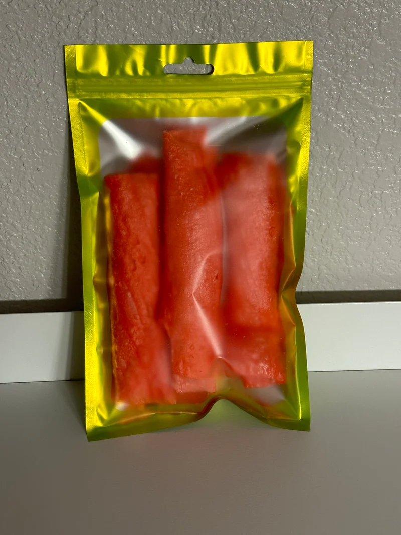 Fruit Roll logs