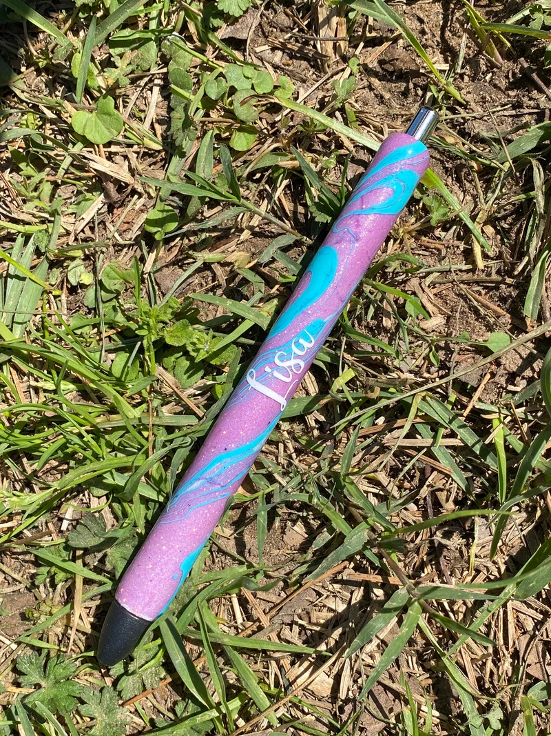 Custom epoxy pens