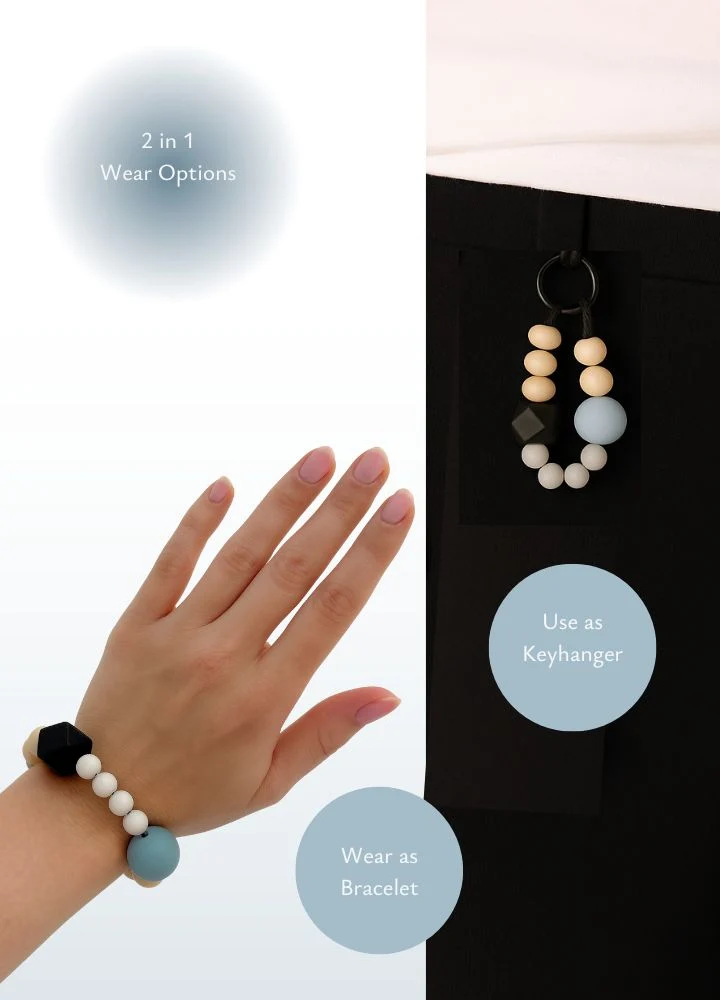 CalmBeads Chewable Bracelet for Adults – Discreet Calm Focus| ZEN