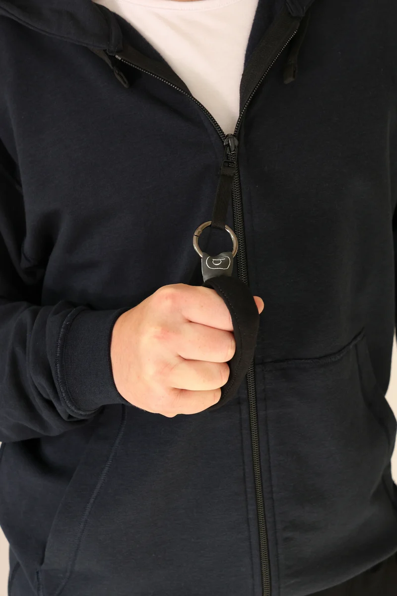 CalmLoop Adult fidget - Stress Ball Zipper puller & Keychain | RELIEF
