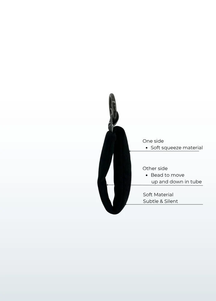 CalmLoop Adult fidget - Stress Ball Zipper puller & Keychain | RELIEF
