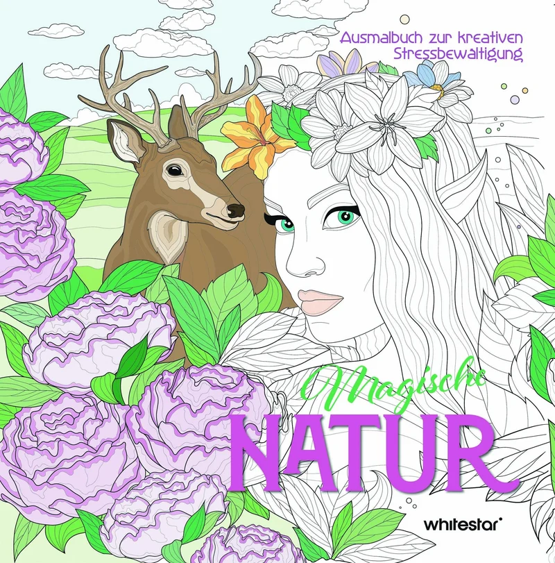 Malbuch. Magische Natur