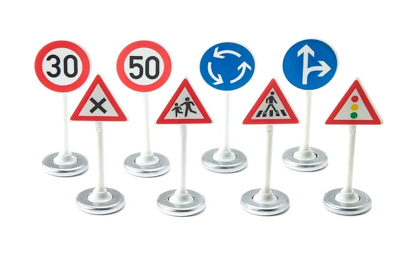 Ampelset SIKU World – 2 Ampeln und 8 Verkehrszeichen für realistische Stadtszenen