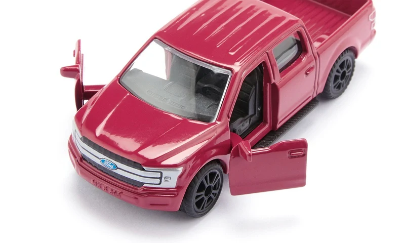 Modellauto SIKU Ford F150 mit Motorboot – Pick-up Set