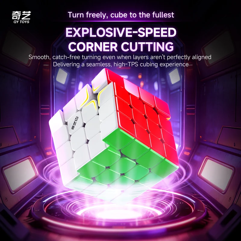QiYi M Pro 4x4 V2 (Ball-Core + UV)