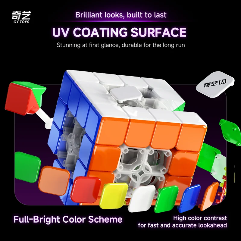 QiYi M Pro 4x4 V2 (Ball-Core + UV)